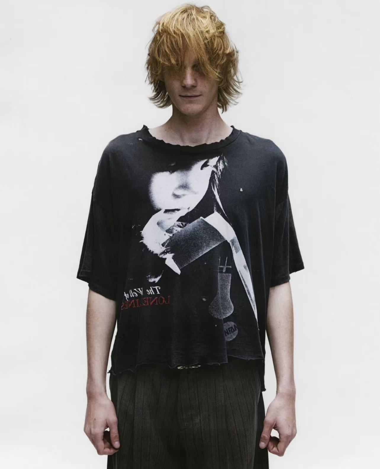 ERD Portrait Distressed Vintage Tee