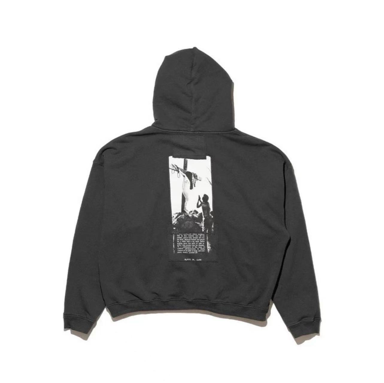 ERD Deconstructed Photo Print Zip Hoodie