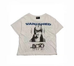 ERD Vanished Vintage Cropped Tee