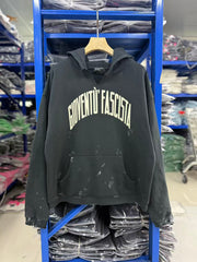 ERD Vintage Arch Letter Streetwear Hoodie