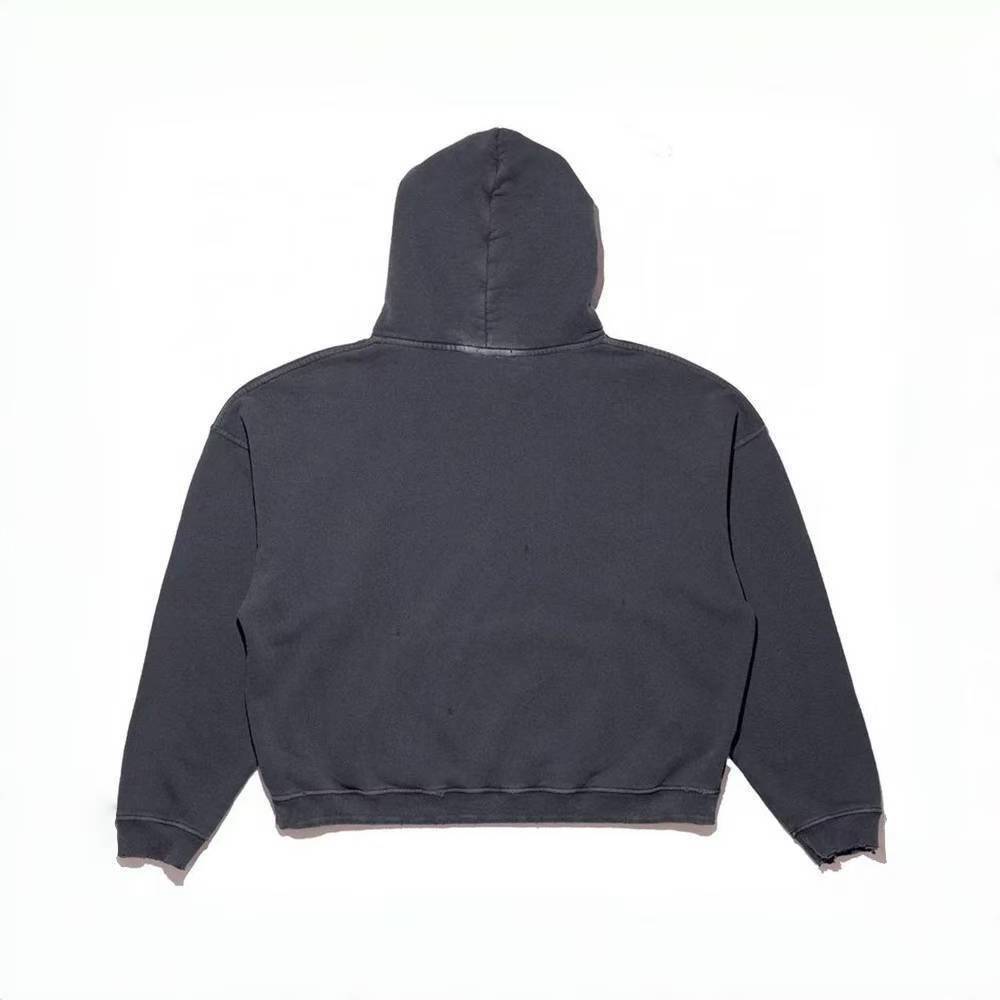 ERD Grunge Vintage Washed Streetwear Hoodie