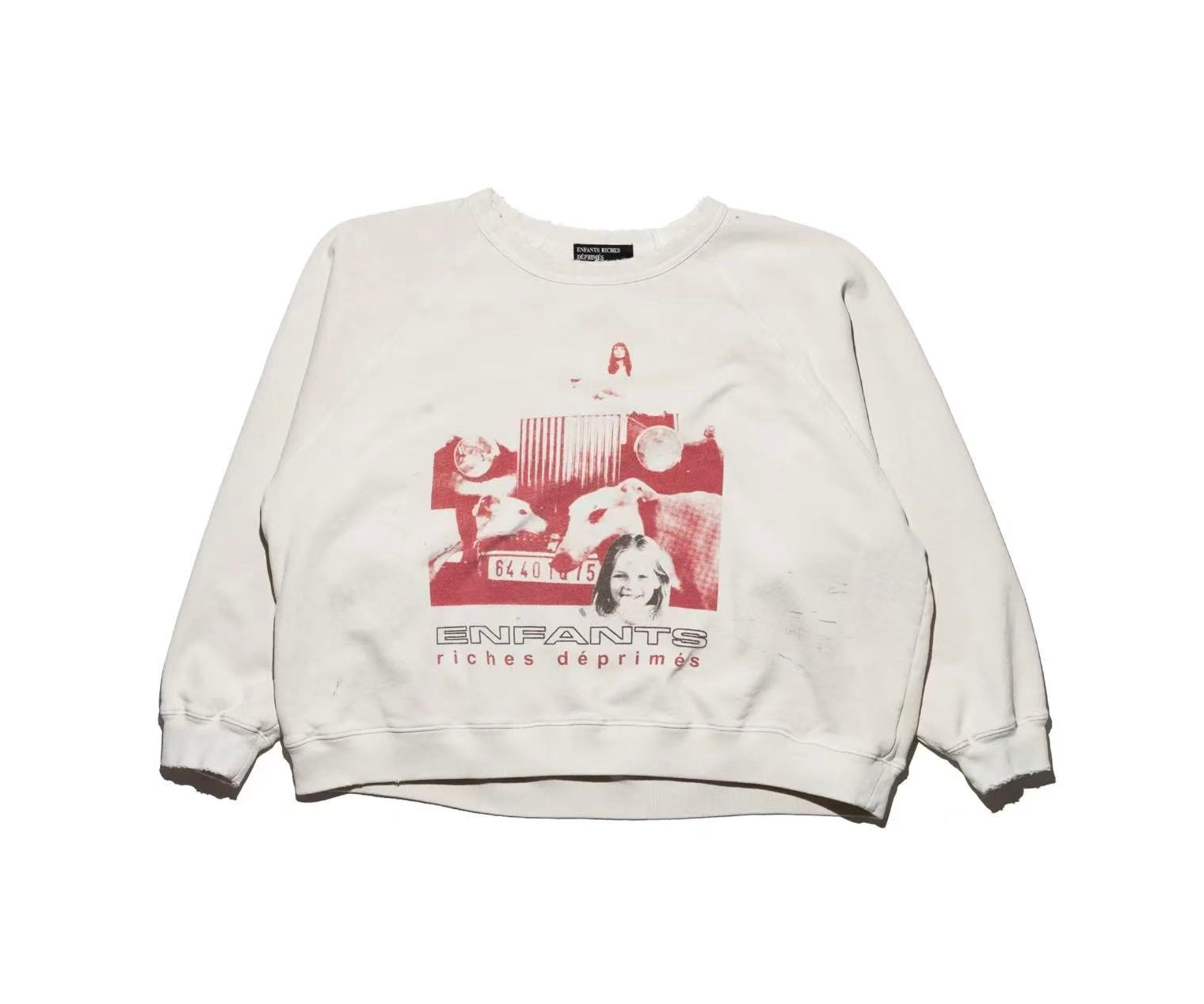 ERD Photo Collage Raglan Crewneck