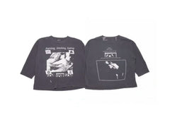 ERD Vintage Graphic 3/4 Sleeve T‑Shirt