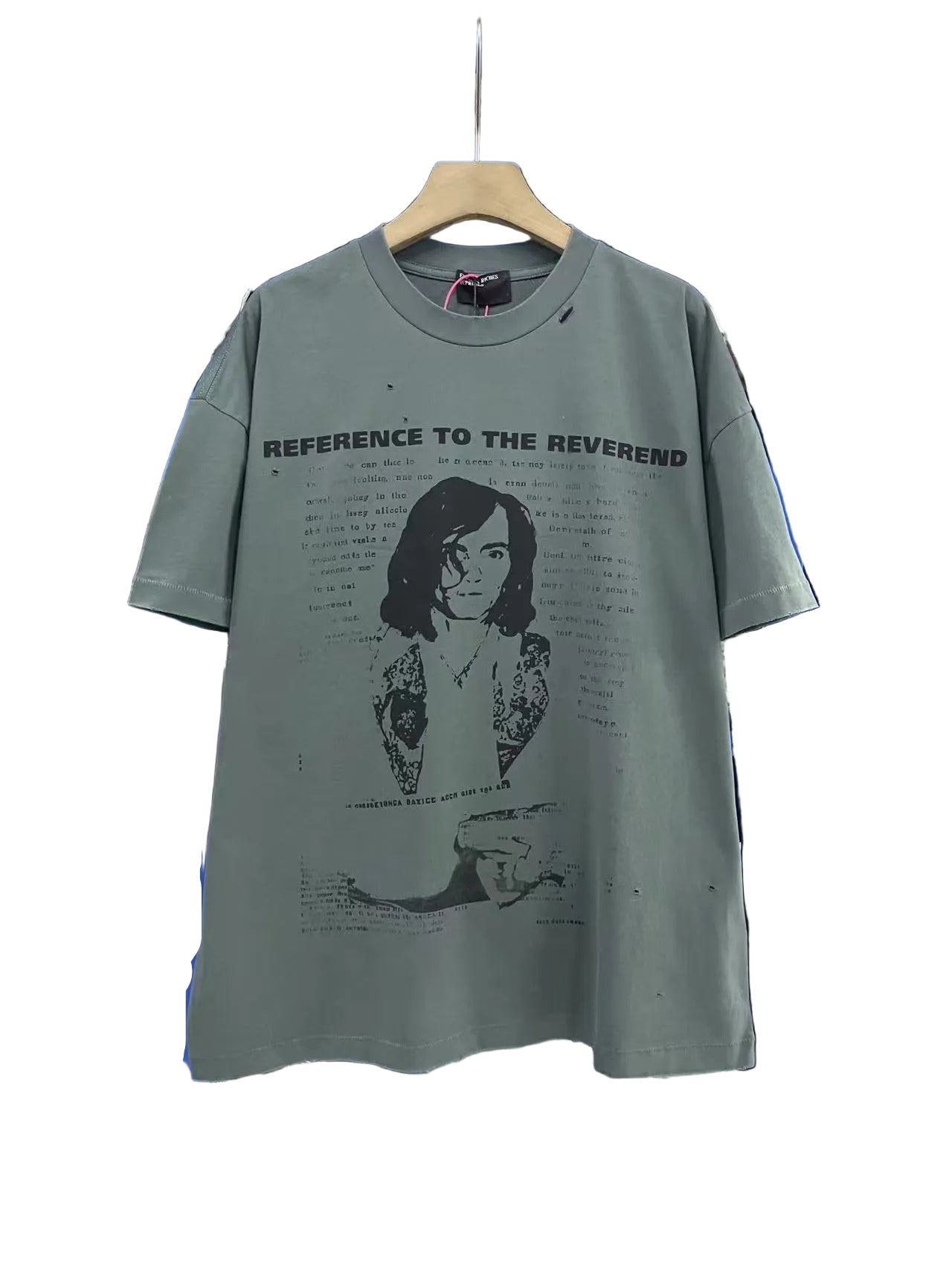 ERD Reference To The Reverend Cropped Tee