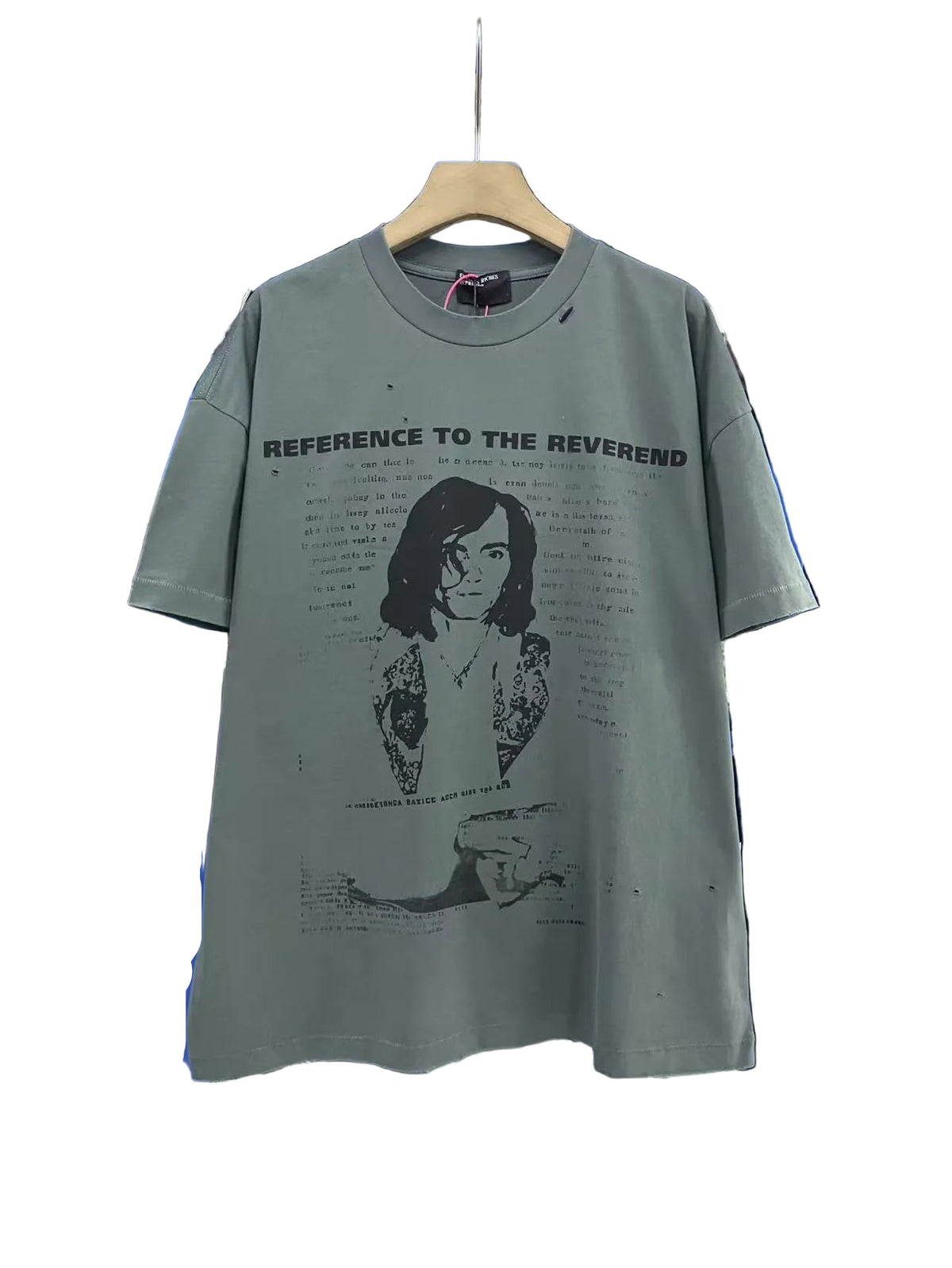 ERD Reference To The Reverend Cropped Tee