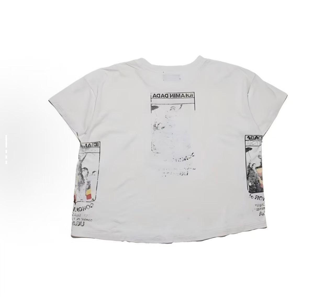 ERD Idi Amin Dada Cropped Graphic Tee