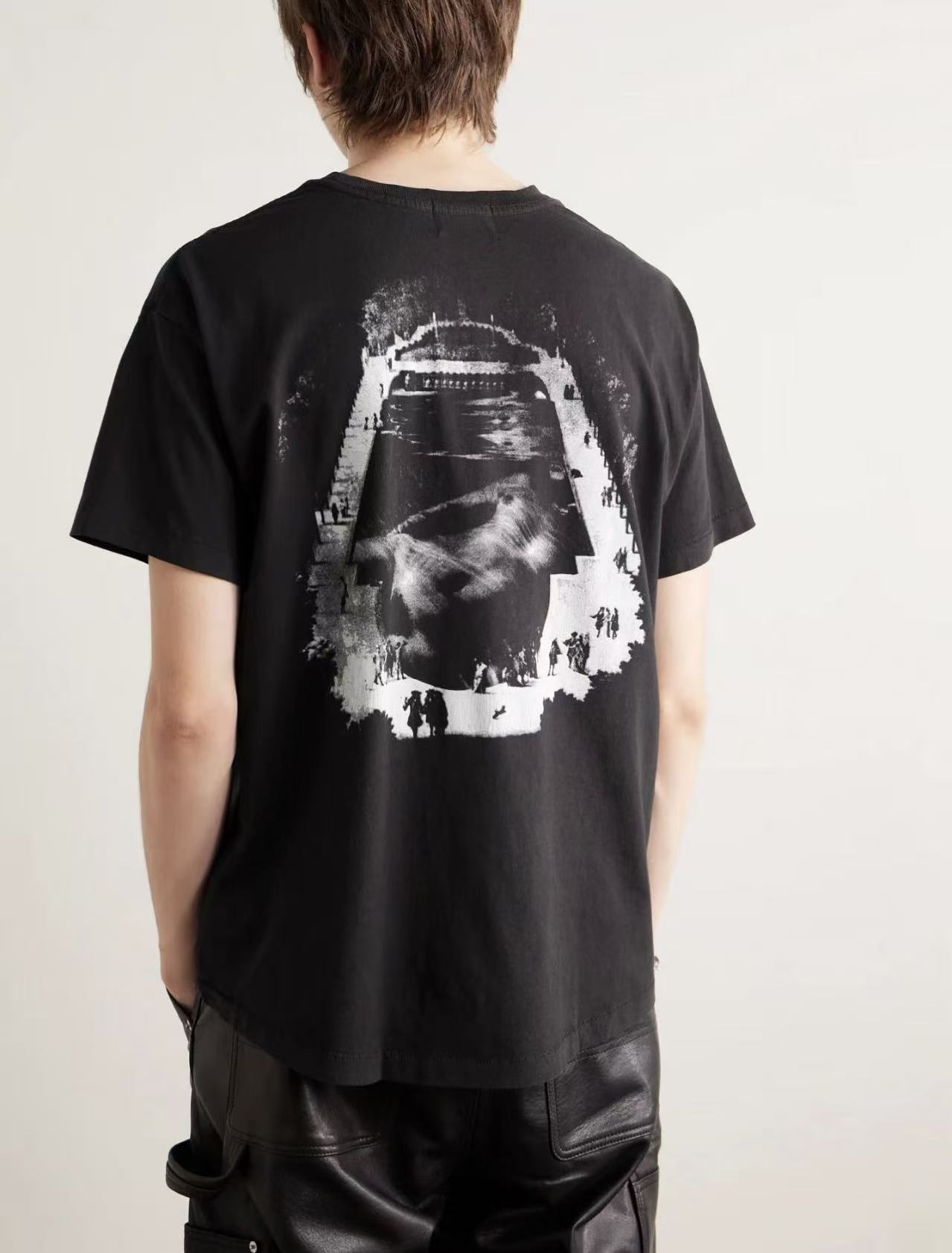ERD Distressed Oversized Streetwear Tee