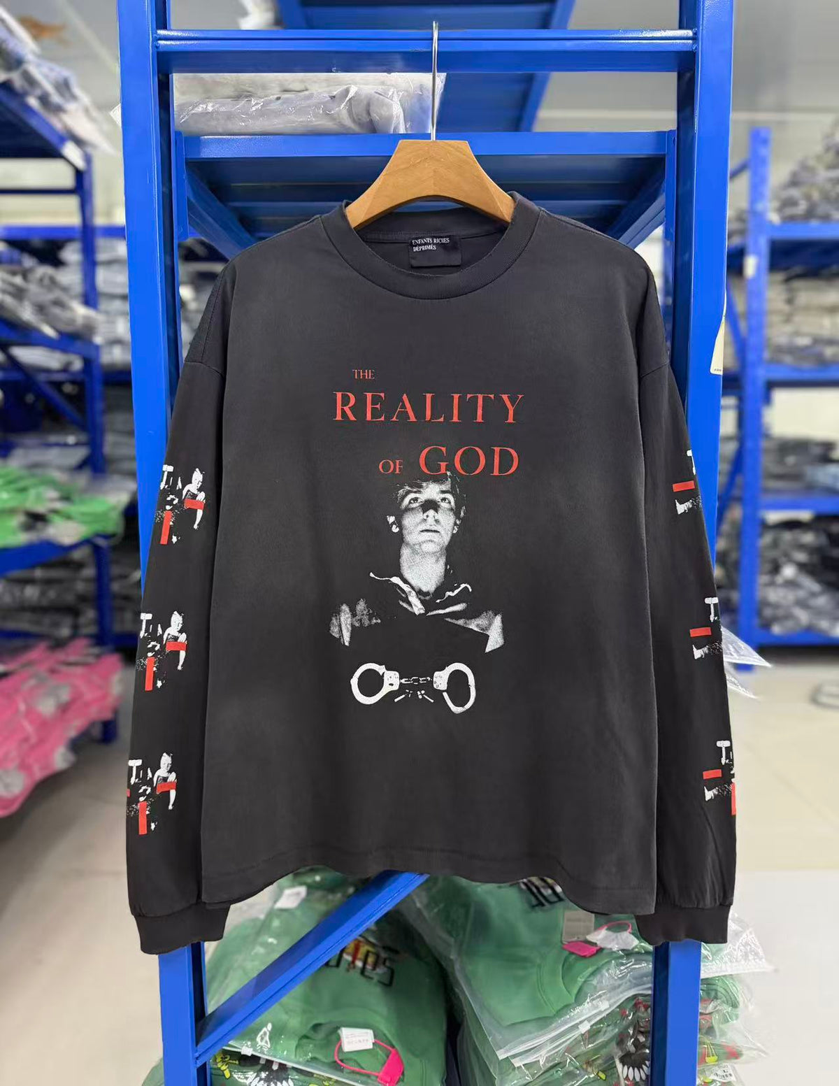 ERD The Reality Of God Graphic Long Sleeve Tee