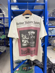 ERD Das Attentat Distressed Vintage Cropped Tee