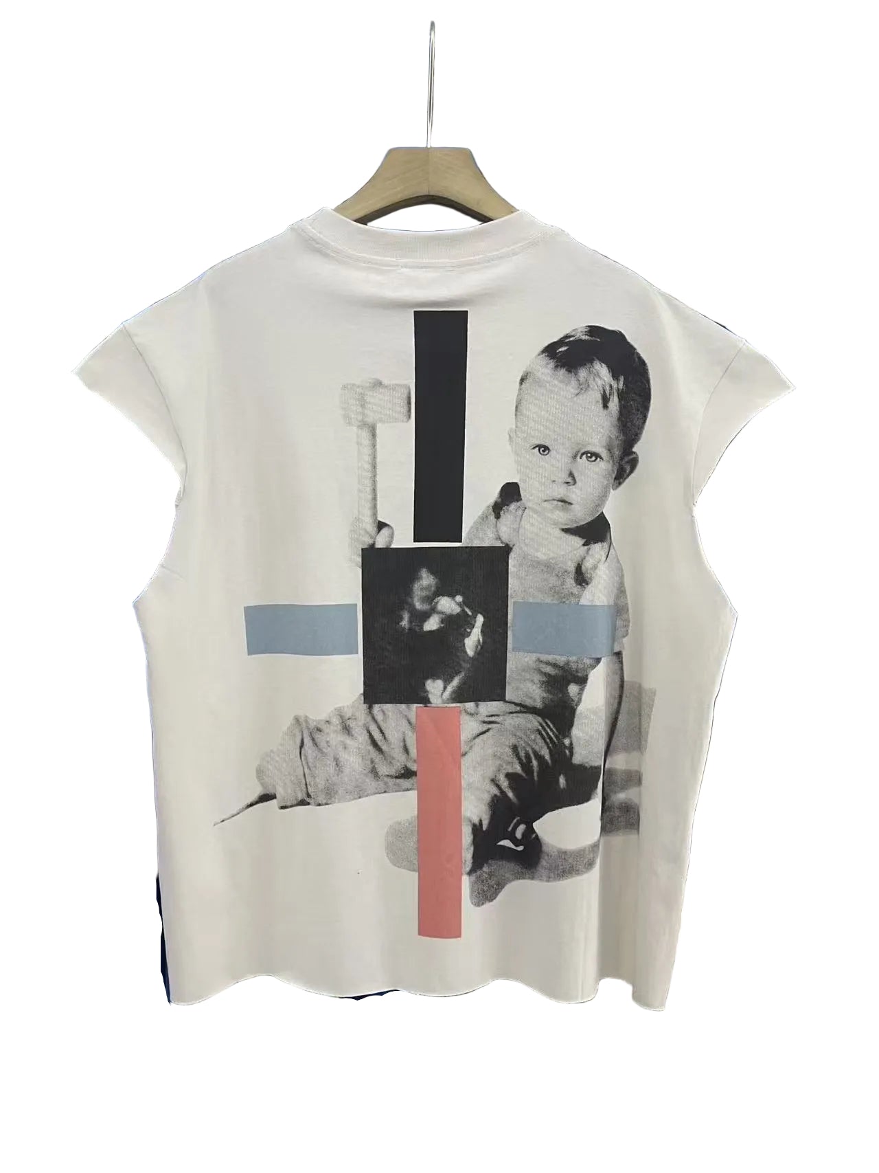ERD House Photo Cap Sleeve Cropped Tee