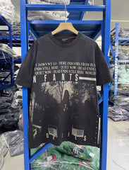 ERD Layered Print Oversized Tee