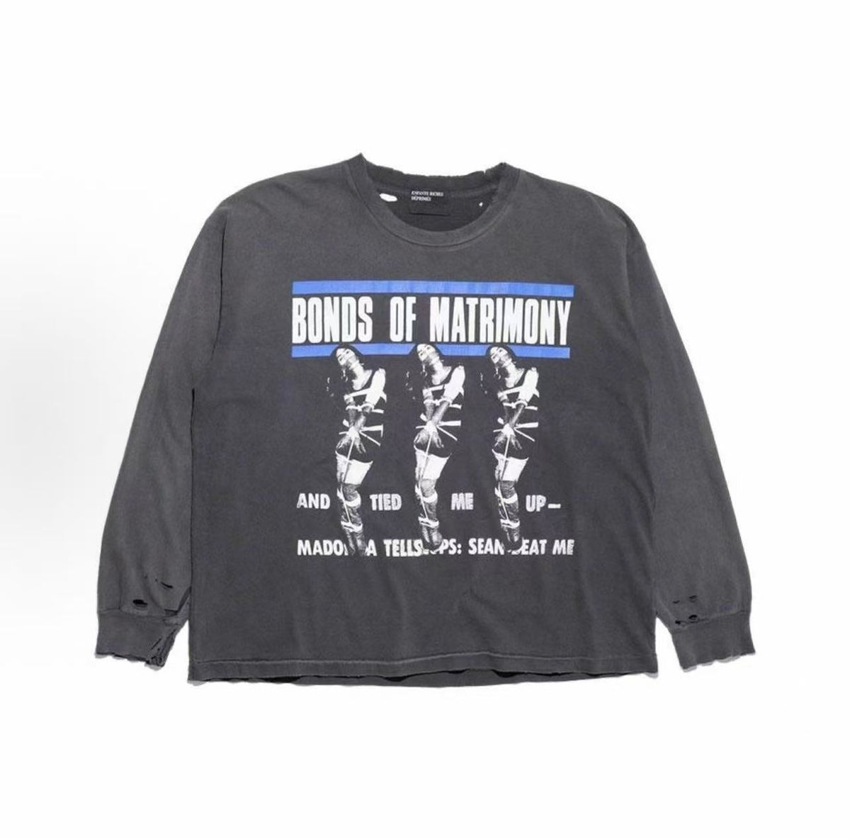 ERD Vintage Distressed Graphic Long Sleeve