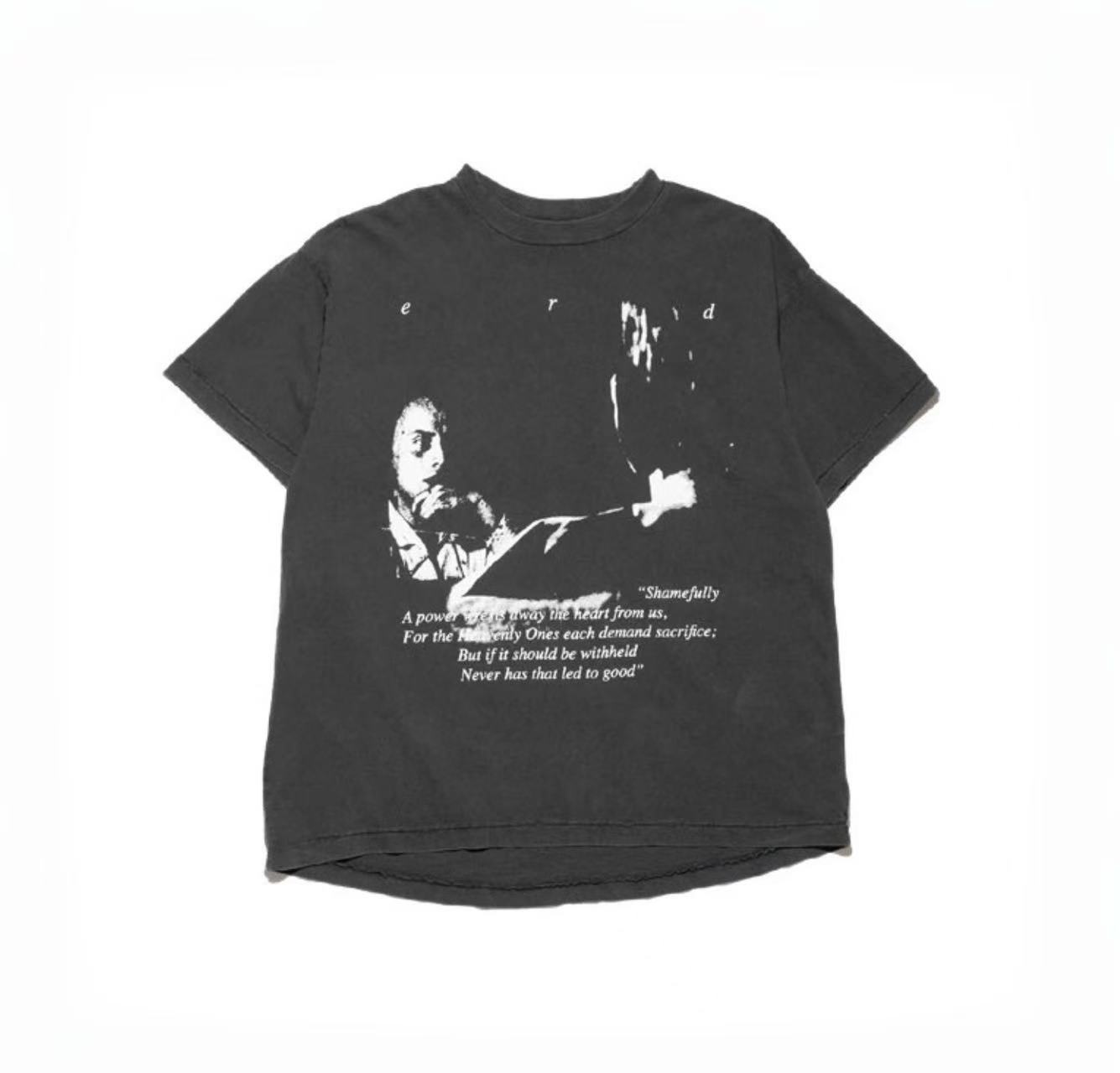 ERD Distressed Oversized Streetwear Tee