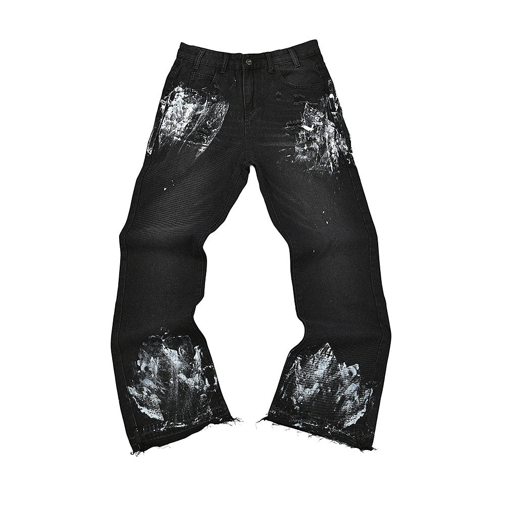 Gallery Dept Paint Splatter Flare Jeans