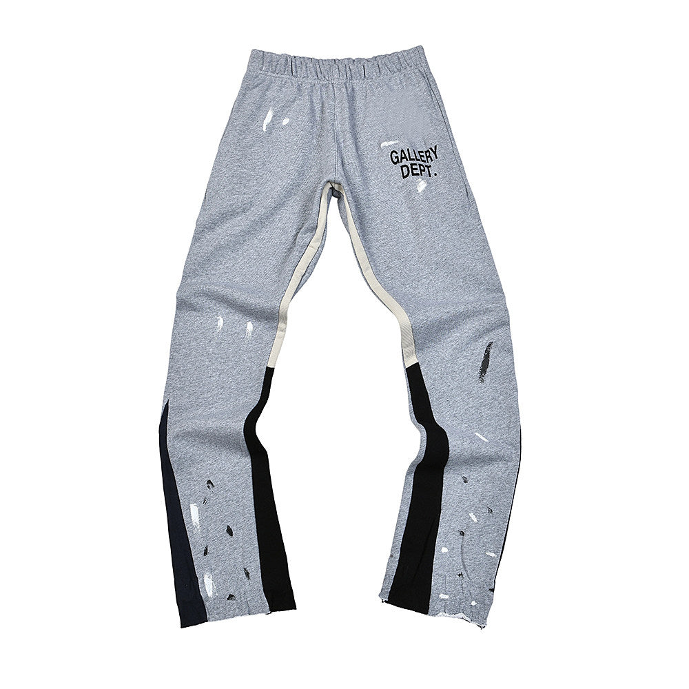 Gallery Dept Spliced Panel Paint Graphic Flare Joggers