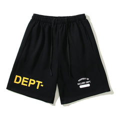 Gallery Dept Dual Logo Print Sweat Shorts