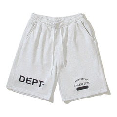 Gallery Dept Dual Logo Print Sweat Shorts