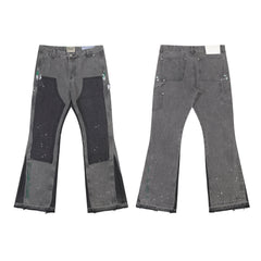 Gallery Dept Paint‑Splatter Flare Carpenter Jeans