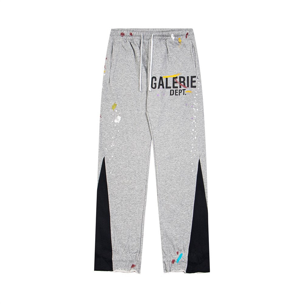 Gallery Dept Paint‑Splatter Flare Sweat Pants