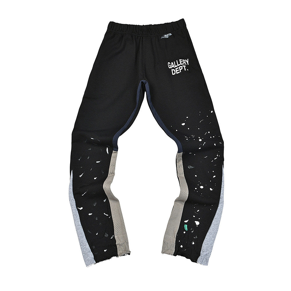 Gallery Dept Spliced Paint‑Splash Sweat Pants