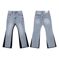 Gallery Dept Side‑Insert Reworked Flare Jeans