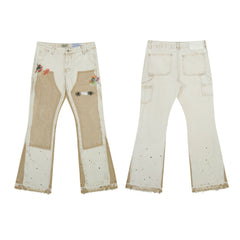 Gallery Dept Paint‑Splatter Flare Carpenter Jeans