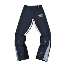 Gallery Dept Spliced Paint‑Splash Sweat Pants