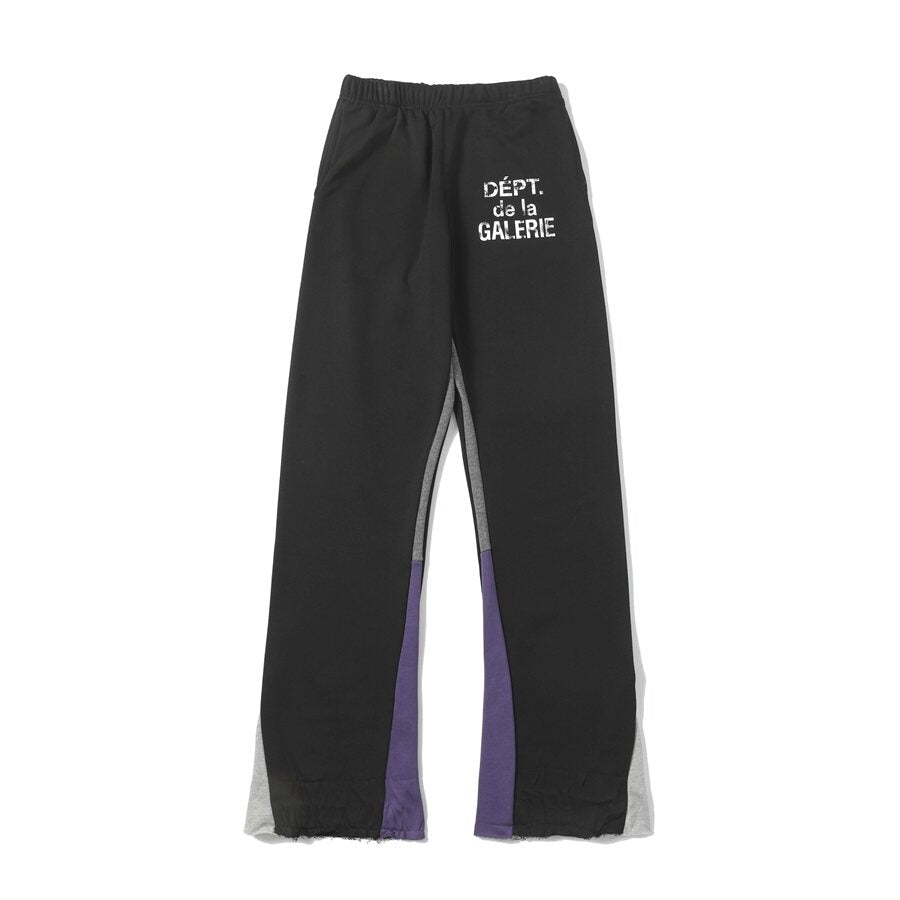 Gallery Dept Color‑Block Flare Sweat Pants