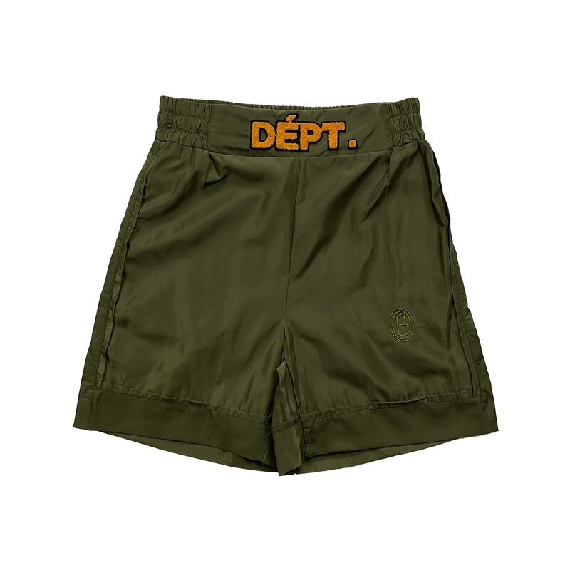Gallery Dept Dépt. Embroidered White Shorts