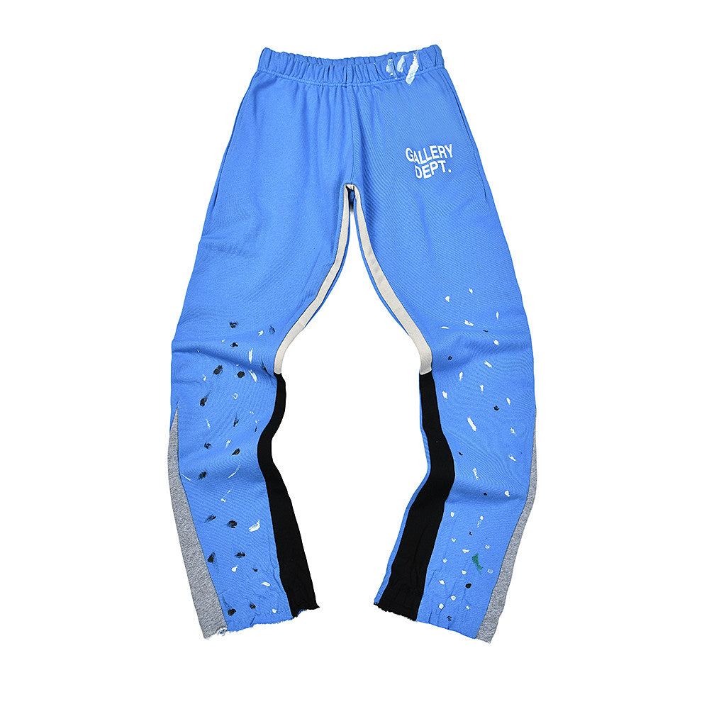 Gallery Dept Spliced Paint‑Splash Sweat Pants