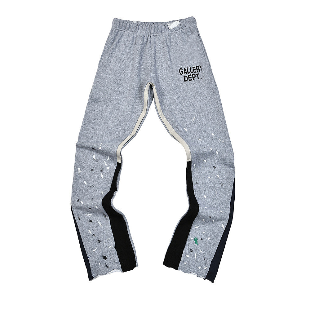 Gallery Dept Spliced Paint‑Splash Sweat Pants