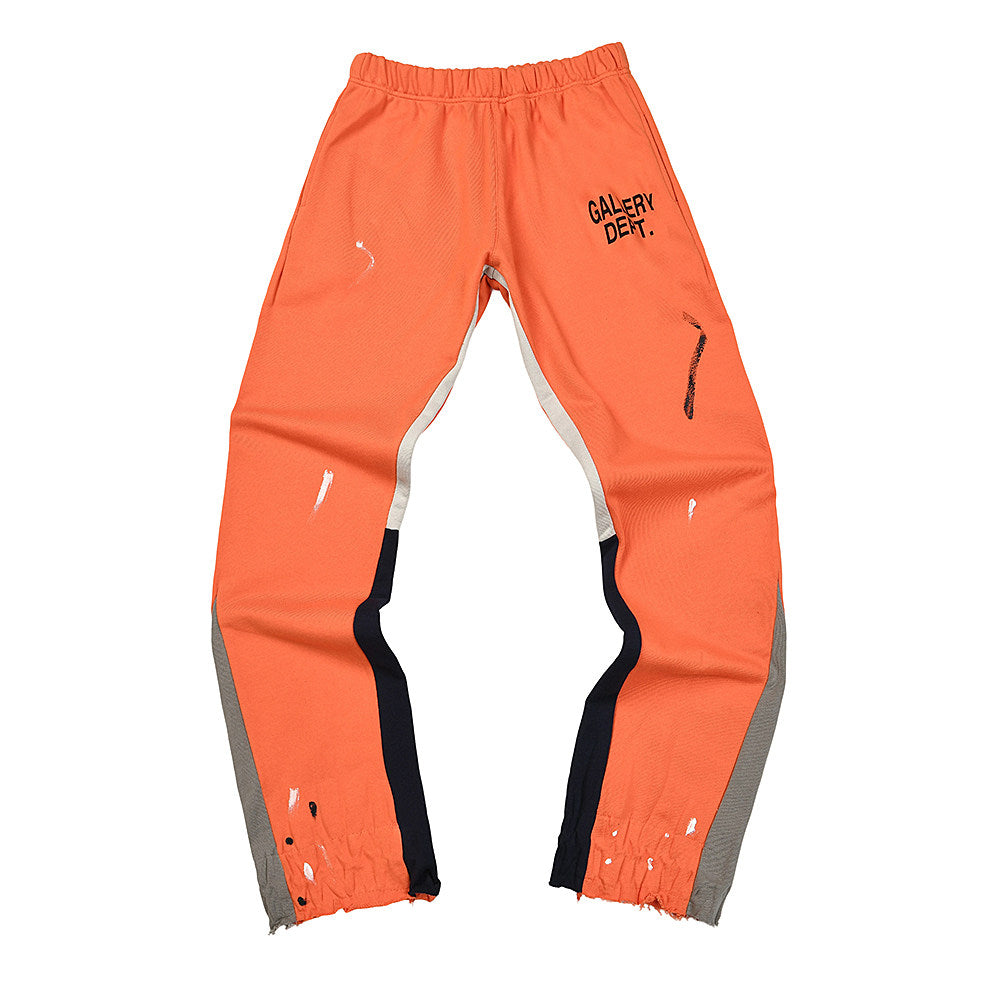 Gallery Dept Spliced Panel Paint Graphic Flare Joggers