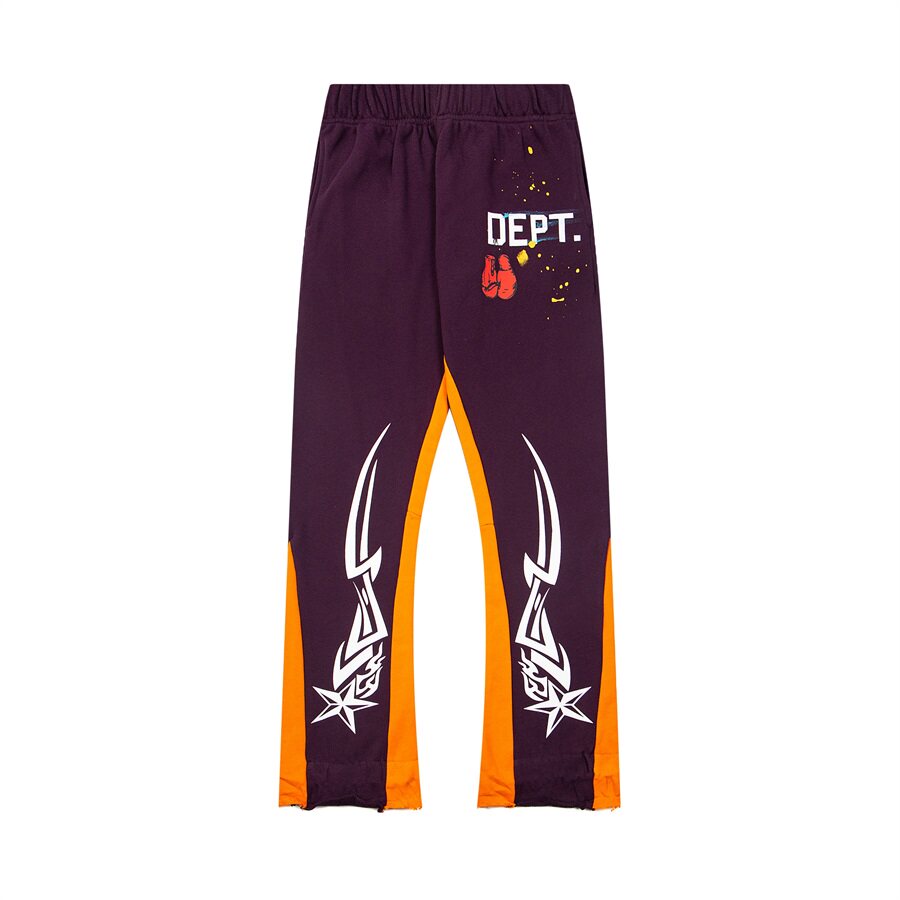 Gallery Dept Graphic Print Flare Sweat Pants
