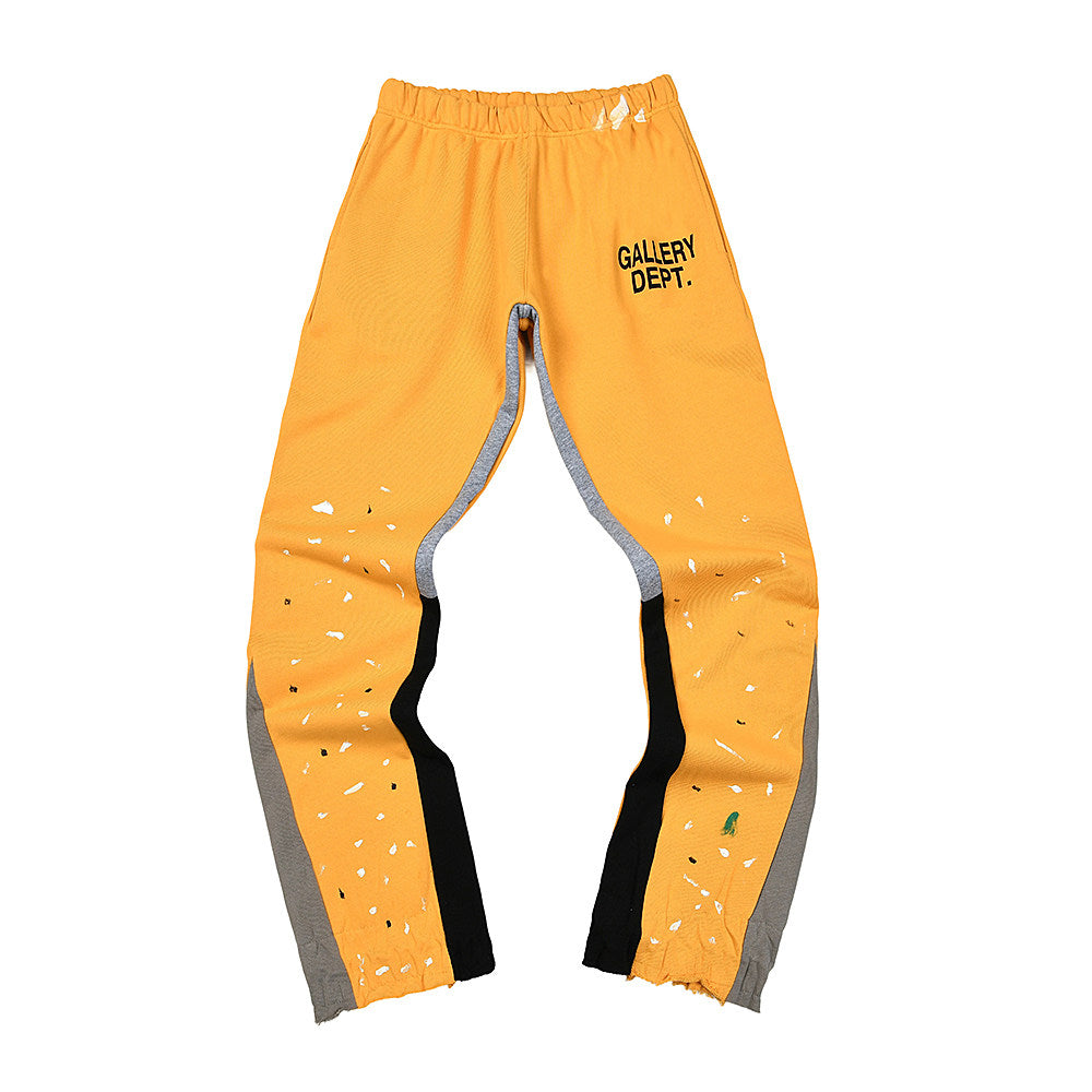 Gallery Dept Spliced Paint‑Splash Sweat Pants