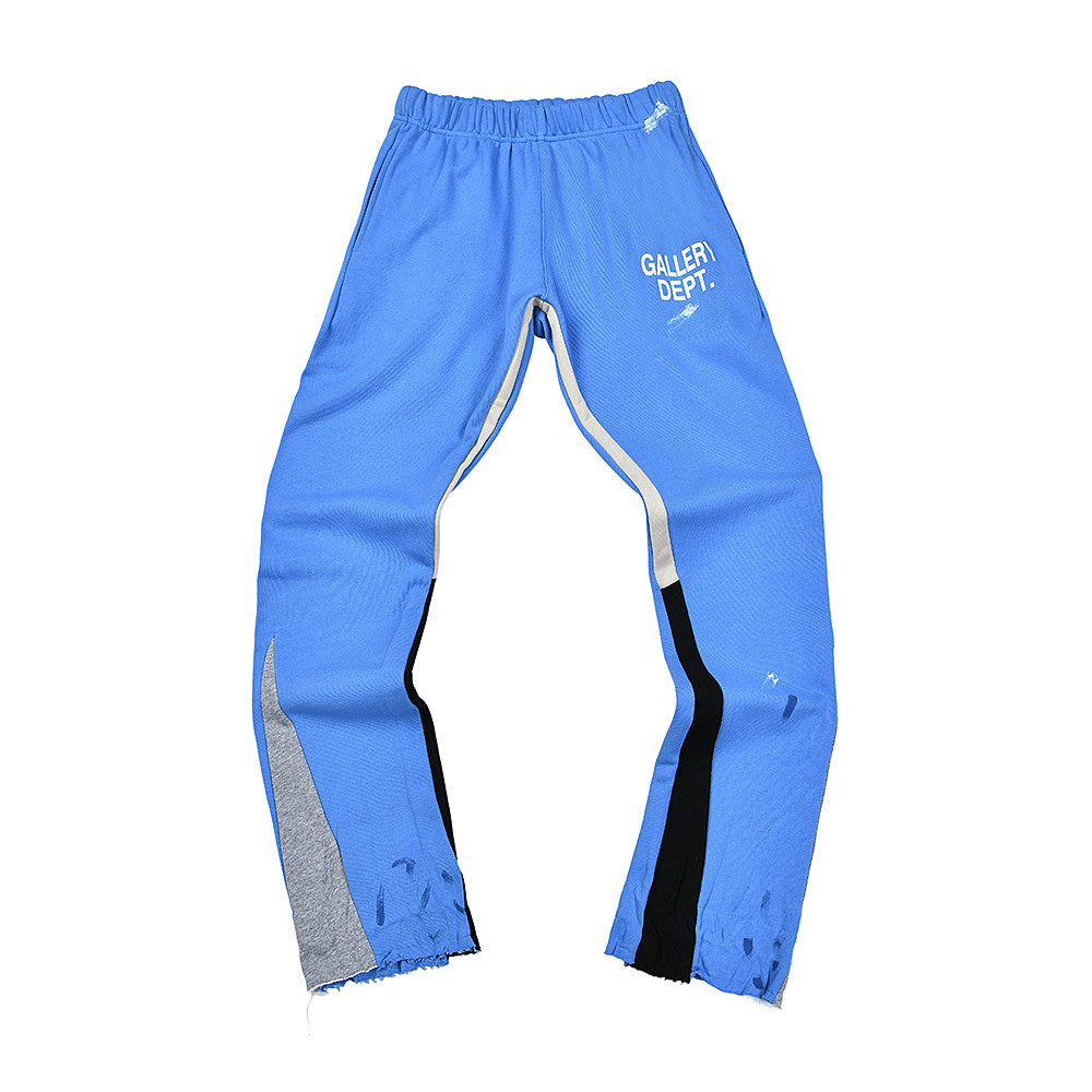 Gallery Dept Spliced Panel Paint Graphic Flare Joggers