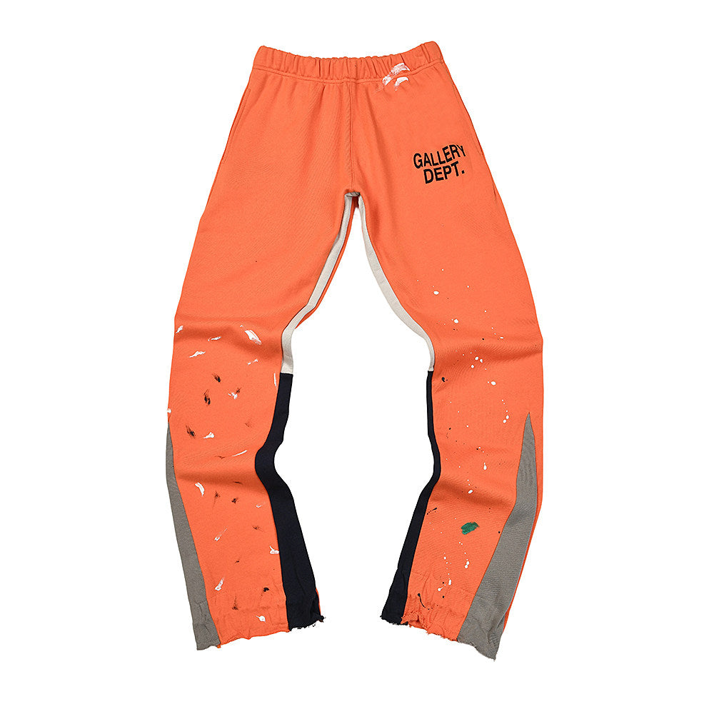 Gallery Dept Spliced Paint‑Splash Sweat Pants