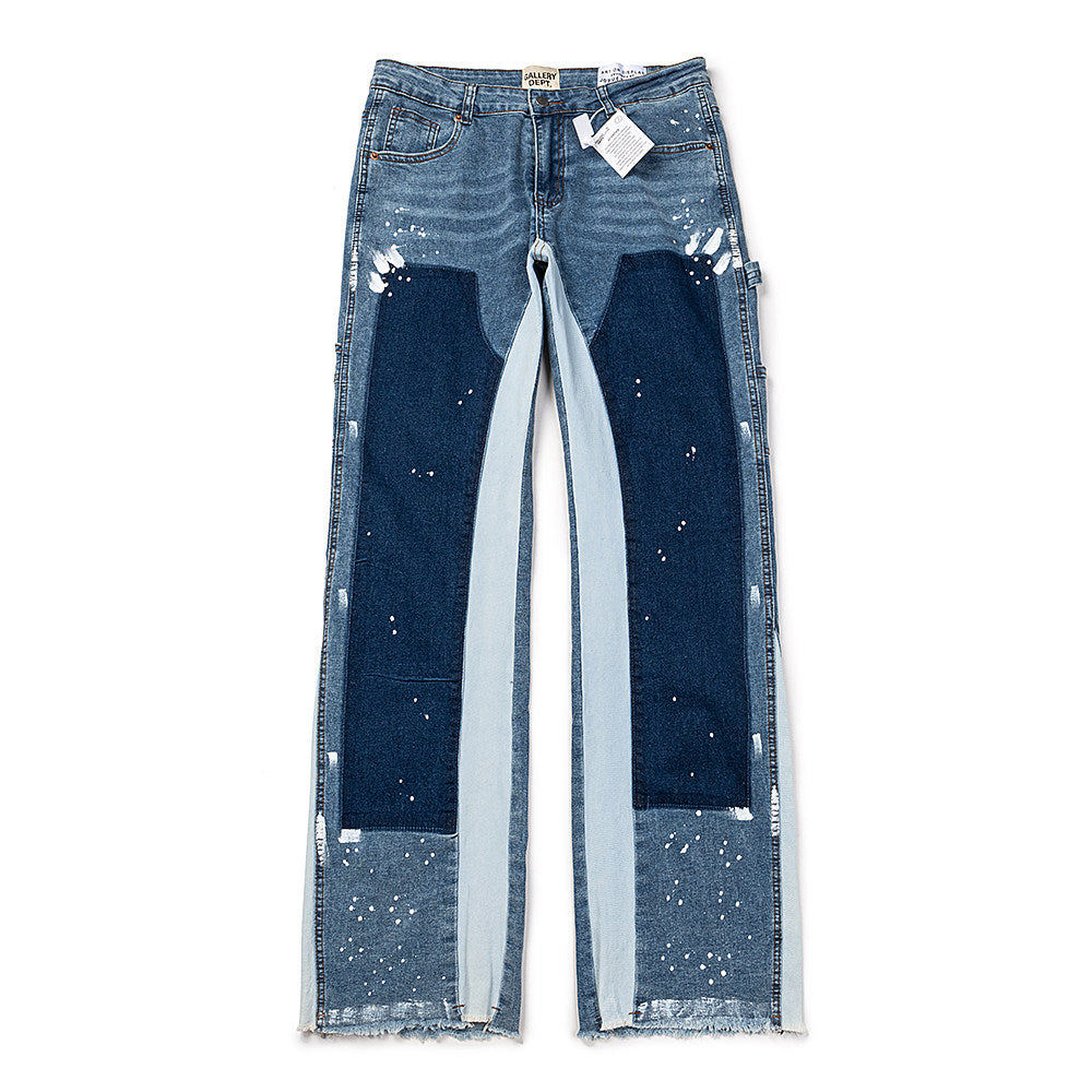Gallery Dept Multi‑Panel Art‑Work Flare Jeans