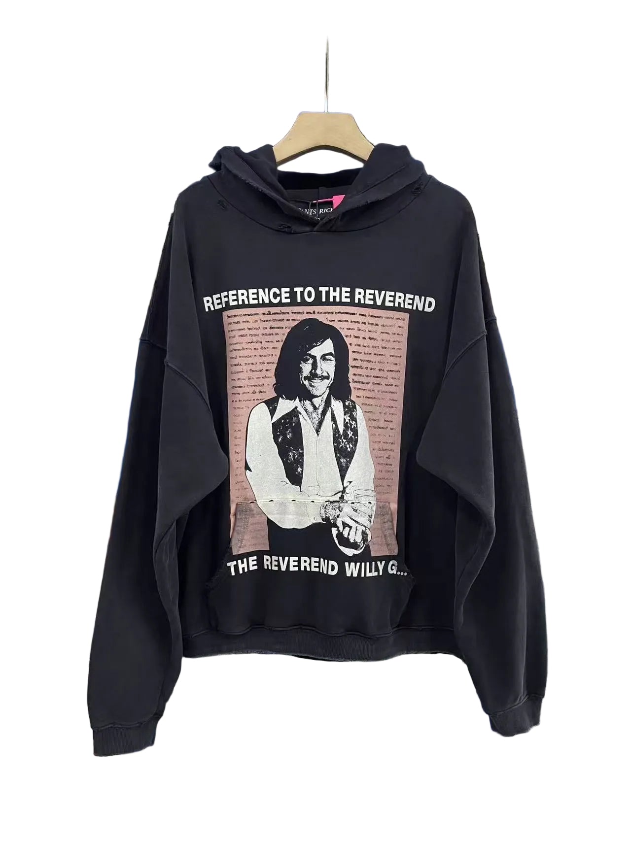 ERD Distressed Vintage Hoodie