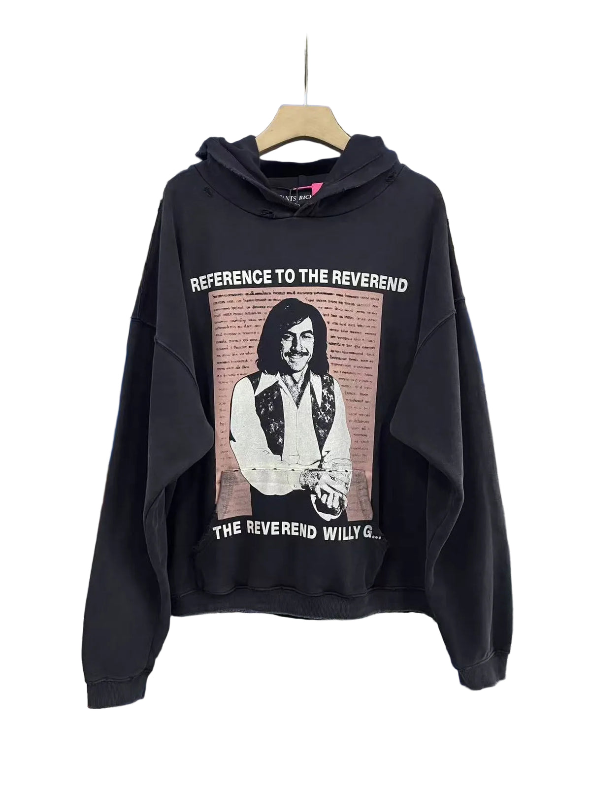 ERD Distressed Vintage Hoodie