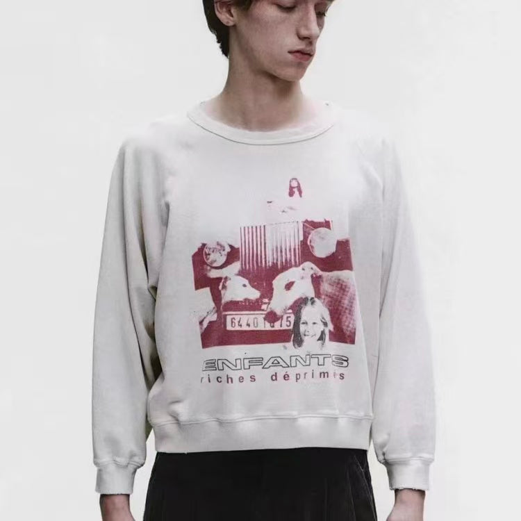 ERD Photo Collage Raglan Crewneck