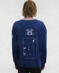 ERD I Told You I Was Sick Distressed Dual‑Sided Long Sleeve Tee