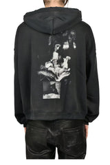 ERD Vintage Collage Grunge Streetwear Zip‑Up Hoodie