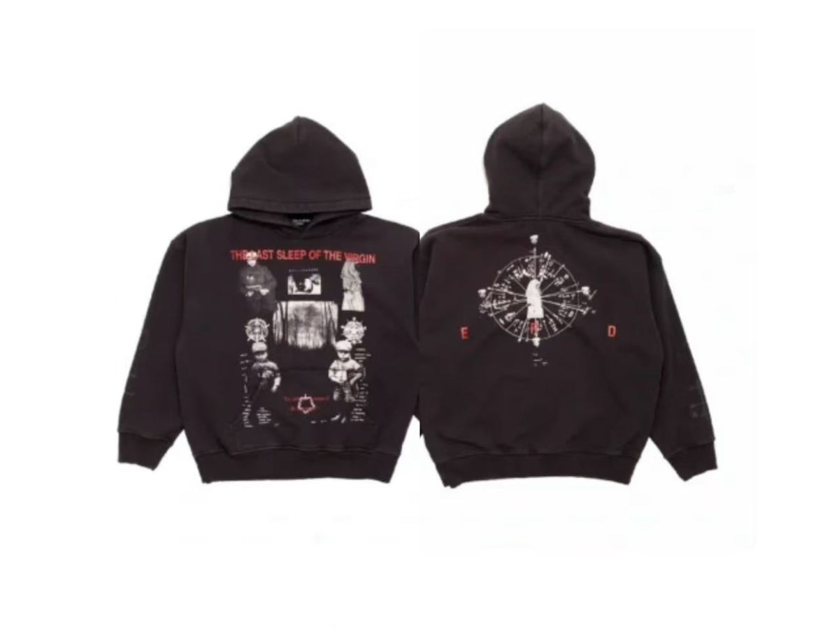 ERD Grunge Mystic Collage Streetwear Hoodie