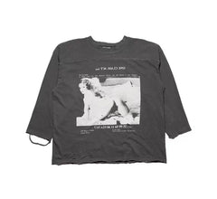 ERD Distressed Photo 3/4 Sleeve Tee