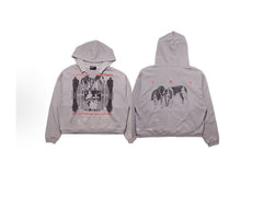 ERD Grunge Distressed French Quote Streetwear Hoodie
