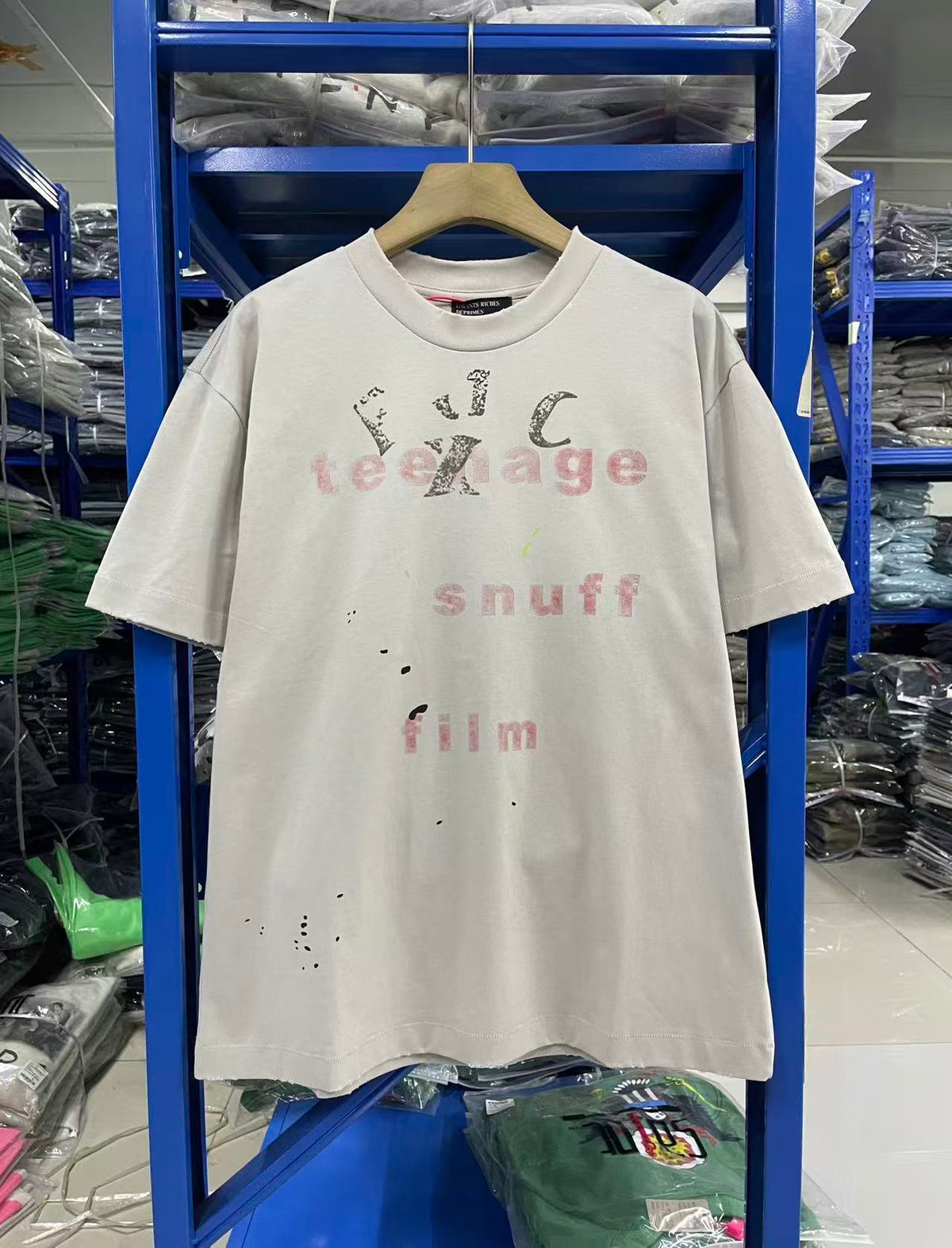 ERD Teenage Snuff Film Destroyed Vintage Tee