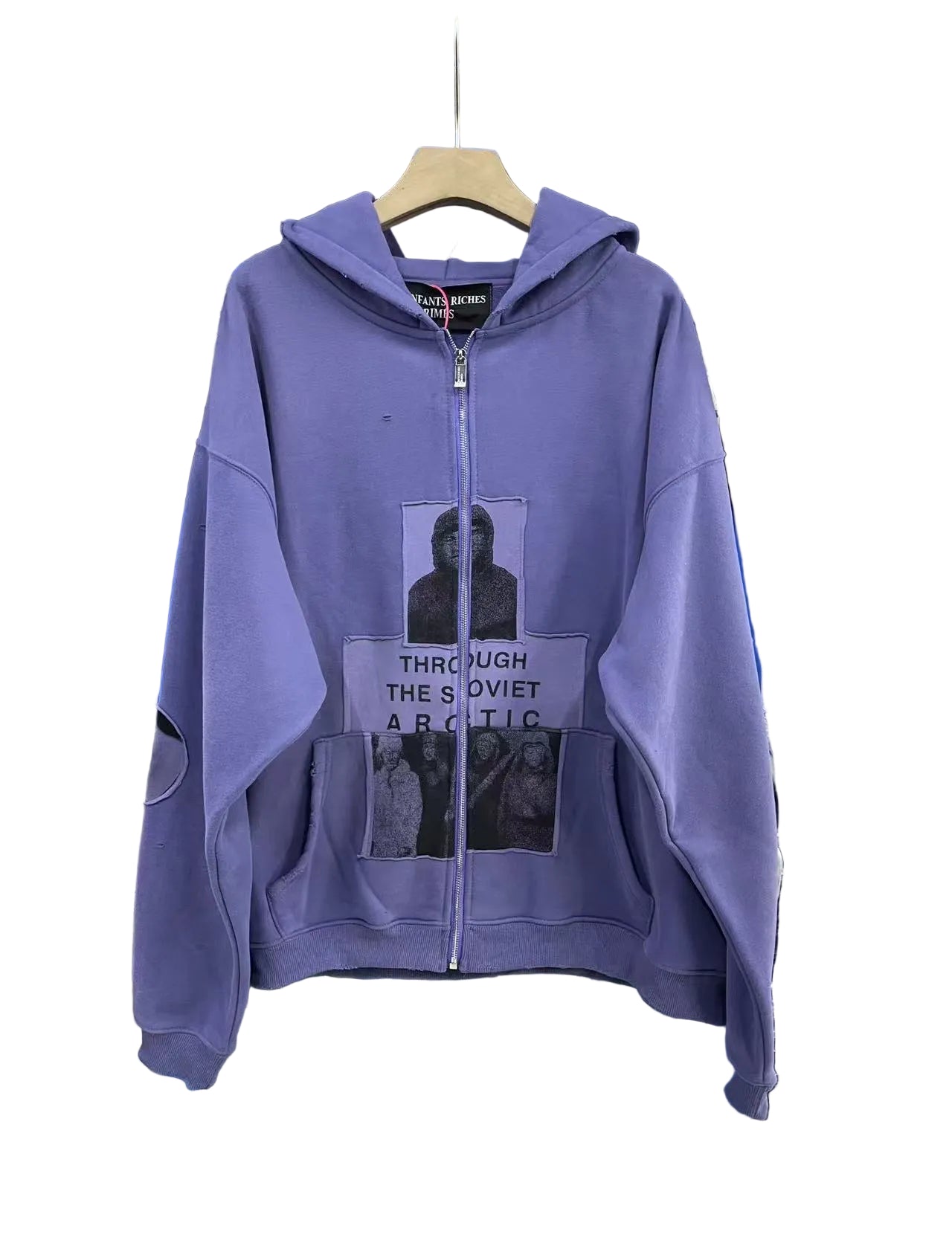 ERD Soviet Arctic Graphic Zip Hoodie