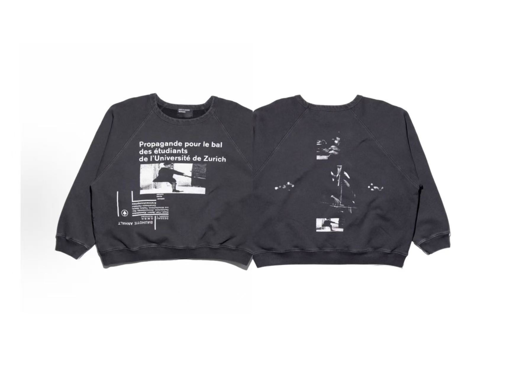 ERD Dual‑Print Raglan Crewneck