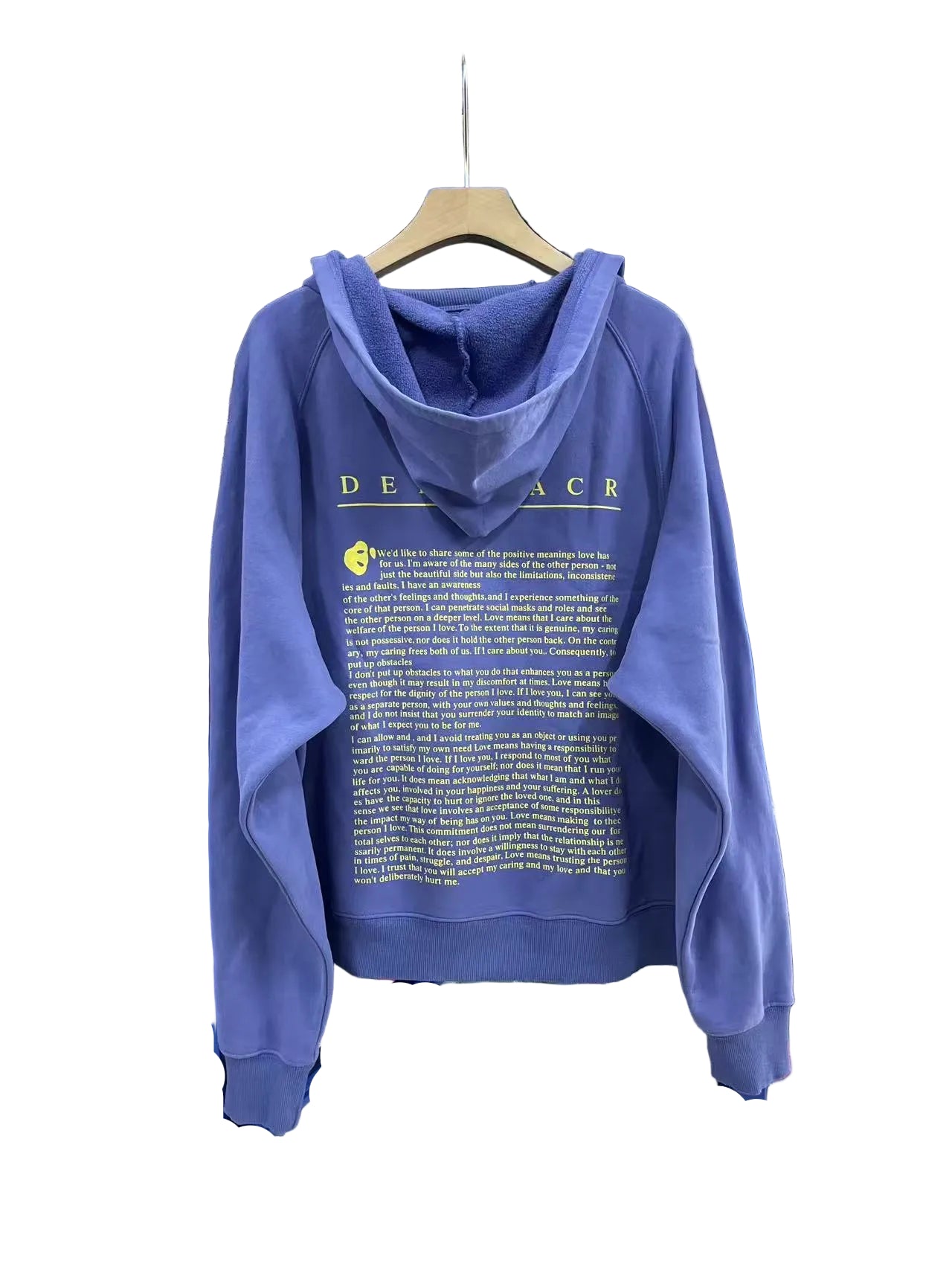 ERD Vintage Blue Emblem Hoodie