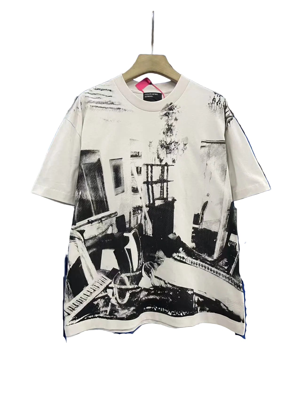 ERD Full Scene Collage Vintage Cropped Tee